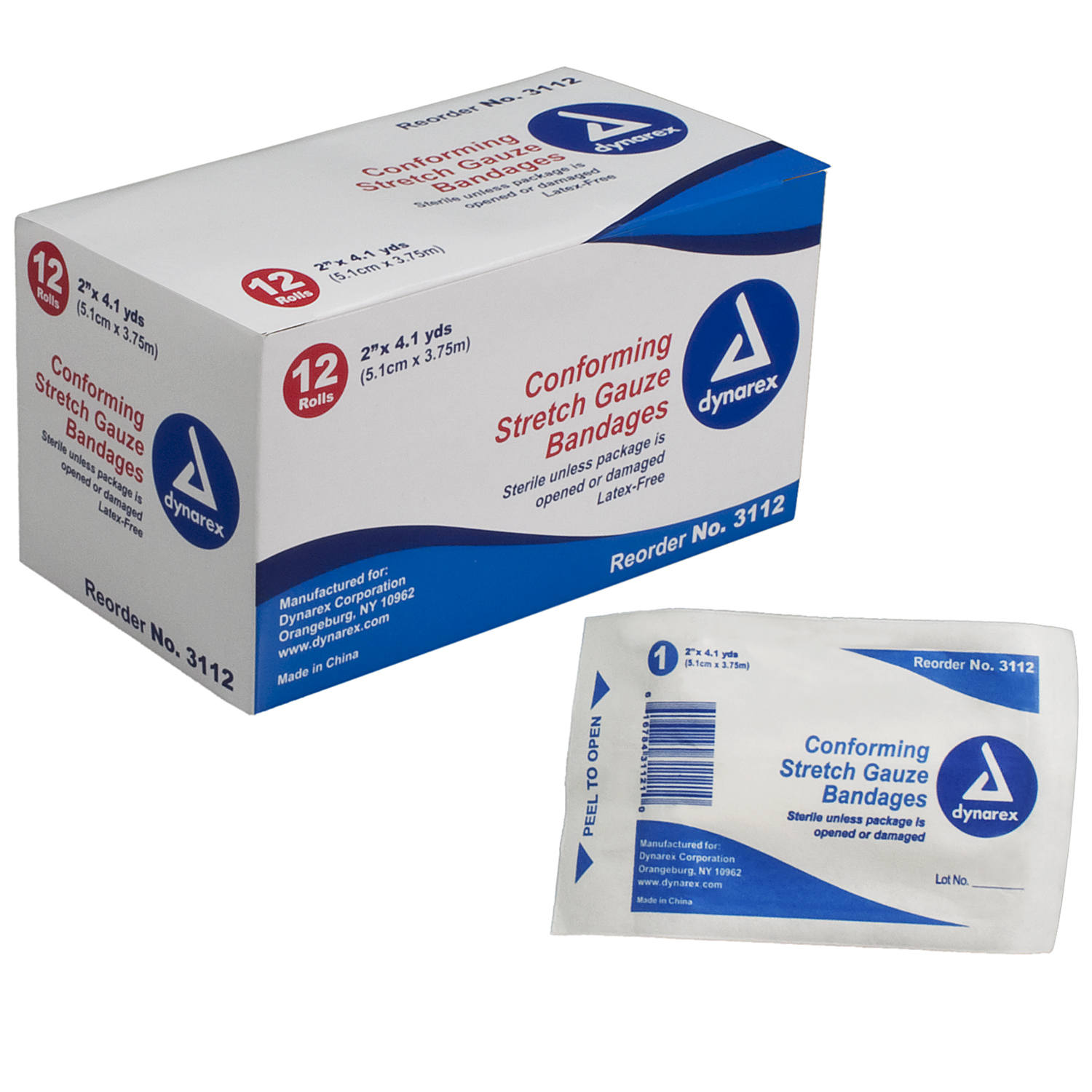 BANDAGE CONFORM STRETCH GAUZE STERILE  