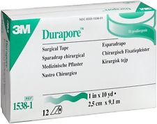 TAPE DURAPORE 1INX10YD SURGICAL HYPOALLERGENIC