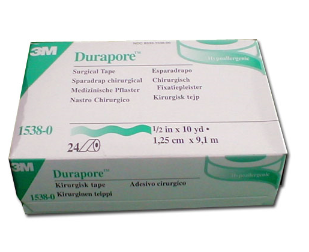  3M Durapore Surgical Tape Tape 1/2 IN X 10 YD