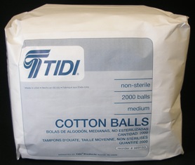 BALL COTTON XLARGE NONSTERILE WHITE 4 BAGS OF 500