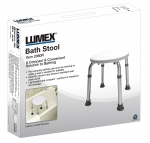 Lumex Round Bath Stool in Retail Package 1/EACH