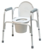 Lumex 3-in-1 Aluminum Commode with Removable Back Bar