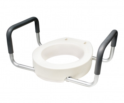 ROUND TOILET SEAT RISER RETAIL