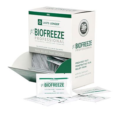 BioFreeze® Professional Lotion - 5 gram dispenser, 100 packets: