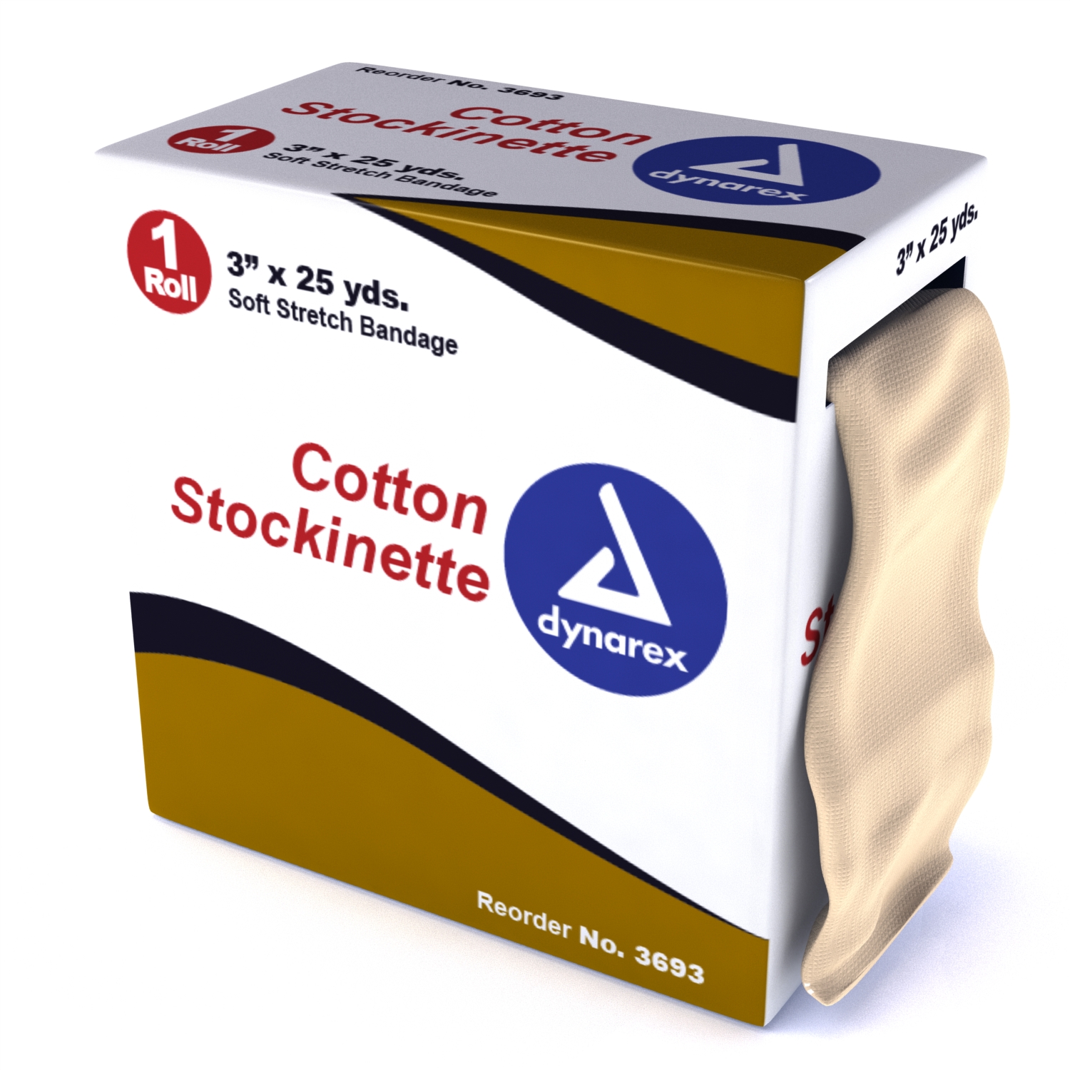 Cotton Stockinette - 3" x 25 yds
