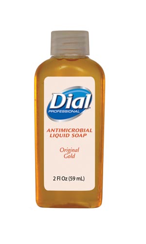 Dial® Antimicrobial Liquid Hand Soap - Gold (2 oz)  48/CSE