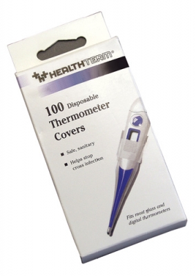 Disposable Probe Covers/Thermometer Sheaths, Retail Packaged 100/PKG