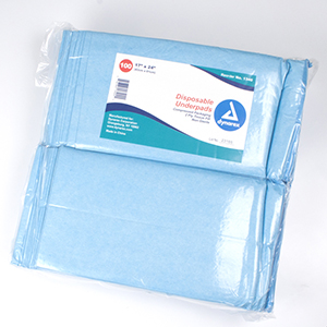 Disposable Underpads, 23 x 36 (60 g), 3/50/Cs