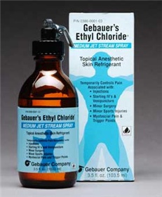 ETHYL CHLORIDE MEDIUM SPRAY 3 1/2OZ GLASS BOTTLE TOPICAL