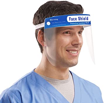 Face Shield, Full Guard Pack of 10