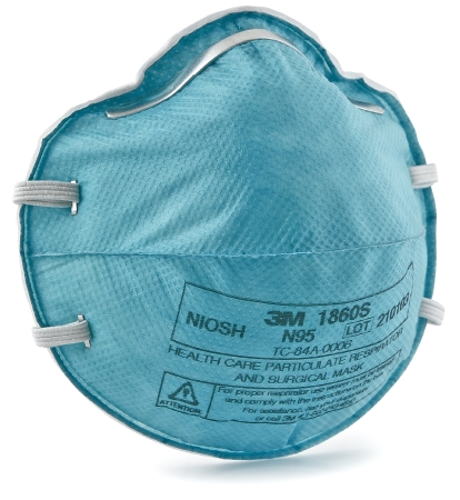 MASK RESPIRATOR PARTICULATE N95 REGULAR CUP STYLE TEAL