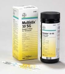 Multistix Siemens Urine Test Strips 10 SG,