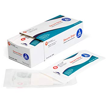 SecureStrip Adhesive Wound Closures - Sterile, 1" x 4", 4/pouch 4/50/Cs