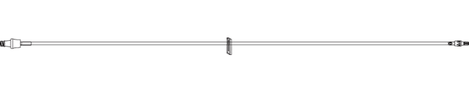 SET EXTENSION SMALL BORE 7IN W/MICROCLAVE CLEAR CLAMP 50 PER CASE