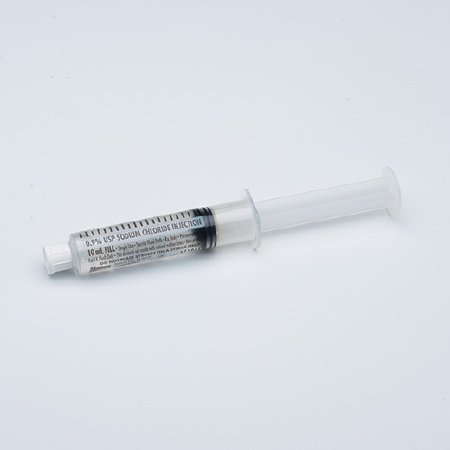 SYRINGE IV SALINE FLUSH 10ML PREFILLED 0.9% SALINE 400/CSE