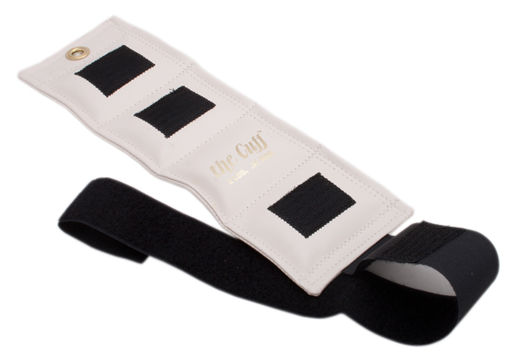 The Cuff Original Ankle and Wrist Weight, White (2 lb.)