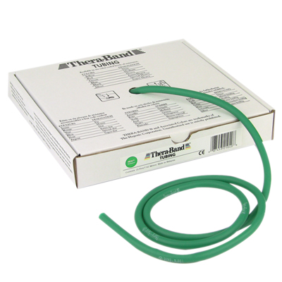 TheraBand® exercise tubing - 25' roll - Green - heavy: