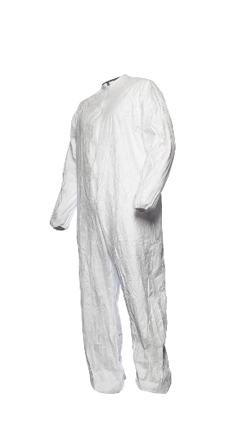 Tyvek® IsoClean®coverall with collar, 